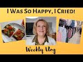 Weekly Vlog: I Was So Happy I Cried!