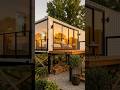 Shipping Container Transformed Into a Garden Tiny Home#containerhometinyhouse#transformation🏗️🏛️😱