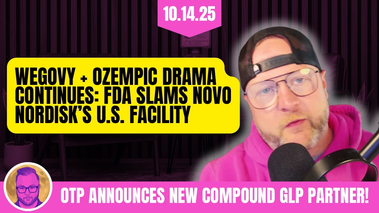 BREAKING WEGOVY: FDA Issues Harshest Inspection Outcome to Novo Over US Plant