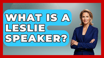 What Is A Leslie Speaker? - Rock and Roll Wizards