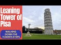 Leaning Tower of Pisa - Walking Down the Steps