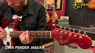 1966 Fender Jaguar Candy Apple Red Guitarpoint Vintage Guitars