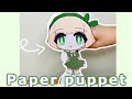  paper puppet  how to do body movement 2  bunny boo art