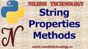 Python String Properties and Methods