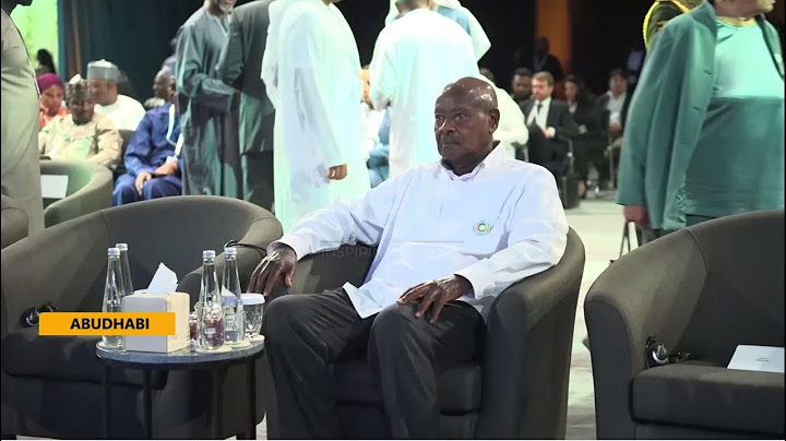 Abu Dhabi sustainability week 2025 - President Museveni invites investors to Uganda and Africa.