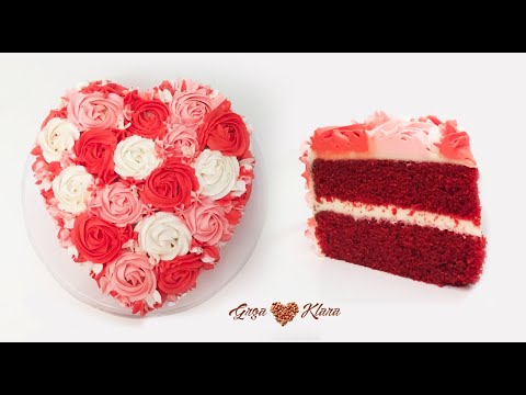Red Velvet Cake / torta za Valentinovo (ENG.SUBS.)  Grga&Klara Recipes