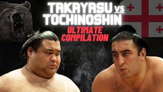 Takayasu vs Tochinoshin - All Bouts Compilation