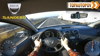 Dacia Sandero 1.0SCe (54kW) |26| 4K TEST DRIVE - ACCELERATION, SOUND, ENGINE & BRAKE🔸TopAutoPOV