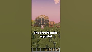 [Minecraft] Immersive aircrafts- Quick mod showcase #minecraft
