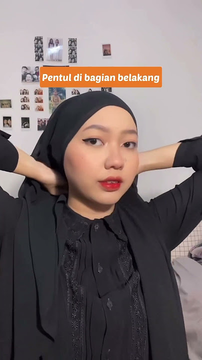 Tutorial Hijab Muka Bulat Bikin Jadi Gak Bulat-bulat Amat 🥰