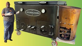 Burn Barrel Build For Cooking A Whole Hog On The SmokeSlinger!