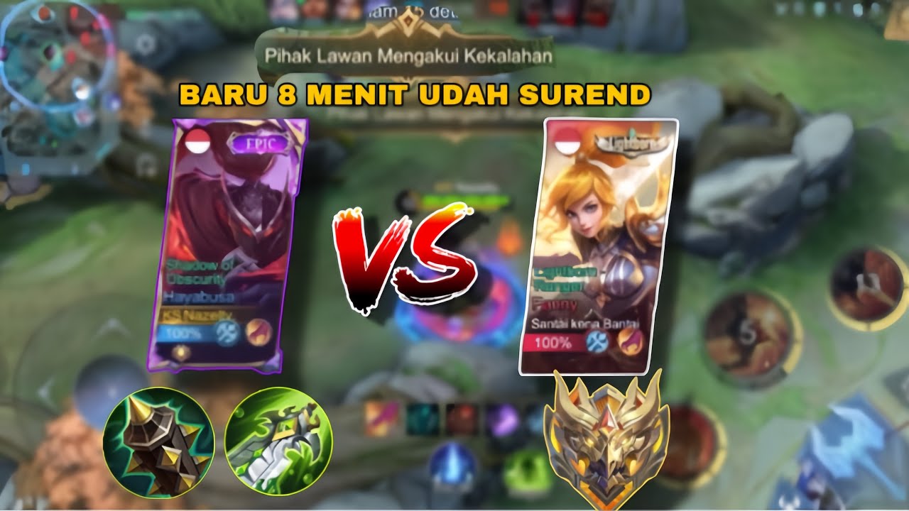 Surend GINI CARA PAKE HAYABUSA BARU 8 MENIT MUSUH LANGSUNG SUREND!!! MOBILE ...