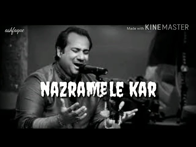 Rahat fateh ali khan Ankhon me Ashkon nat class=