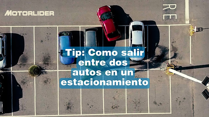 Tip: Cómo salir de entre dos autos en un estacionamiento ✅