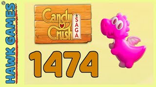 Candy Crush Saga Level 1474 Nightmare (Release the Sprinks level) - 3 Stars Walkthrough, No Boosters