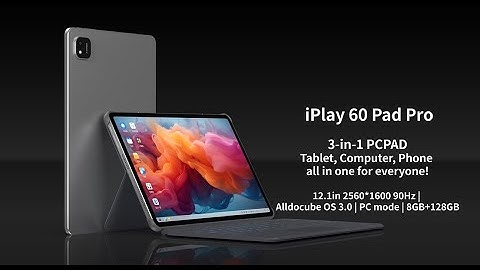 ALLDOCUBE iPlay 60 Pad Pro: 3-in-1 PCPAD, Tablet, Computer, Phone all in one for everyone!