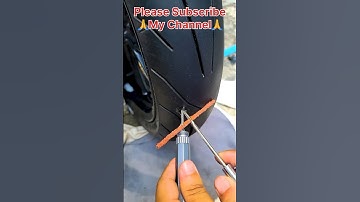 Easy Tyre Puncture Repair Kit with Demo – Fix Flats Fast 🚗🔧