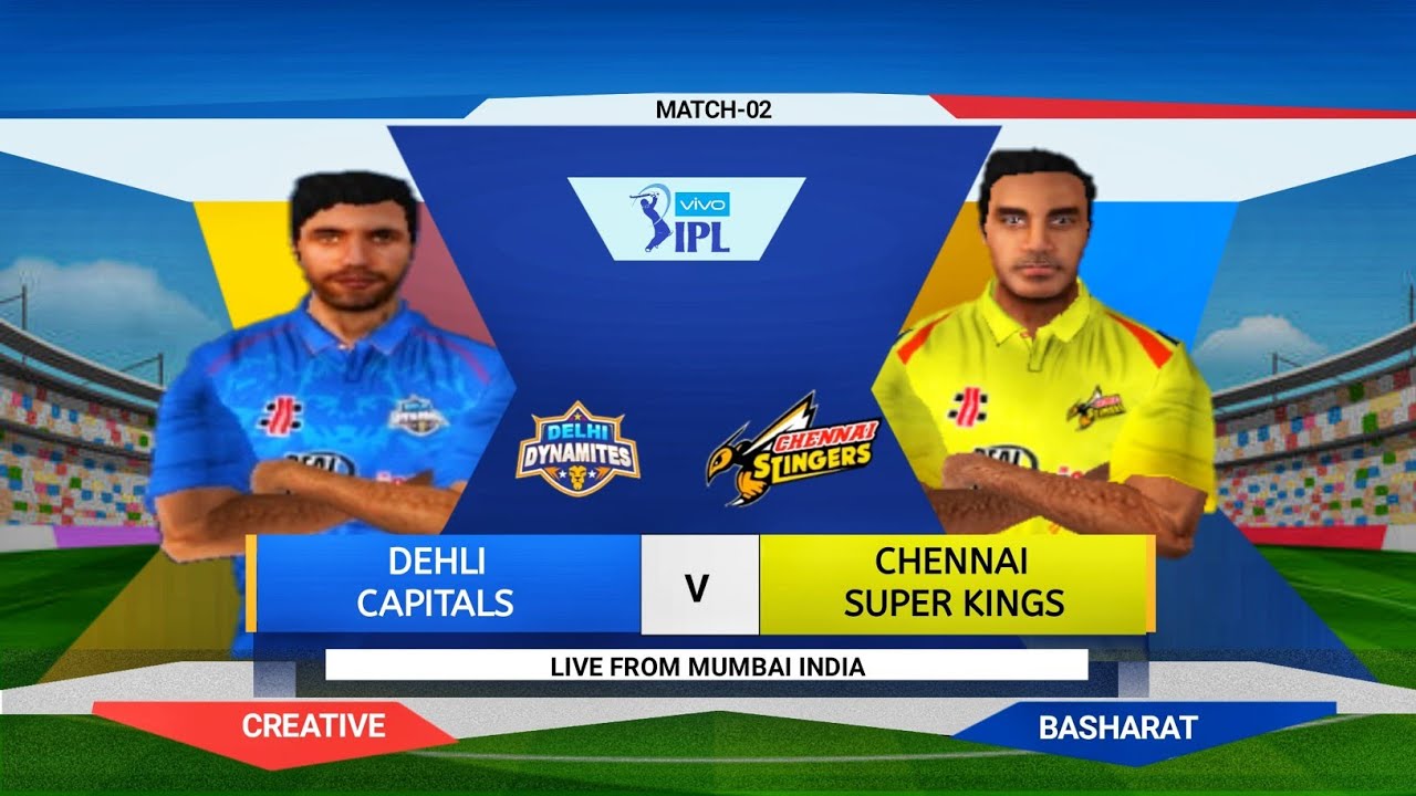 Dc vs Csk | Match 02 IPL 2021 | Match Highlights | Real Cricket 20 ...
