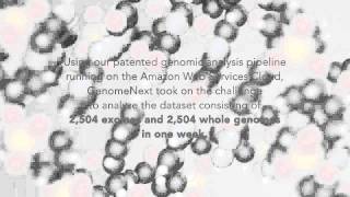 Population Scale Genomic Analysis on the Cloud: 2,500 Genomes Project