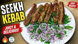 How To Make Easy Seekh Kebab 