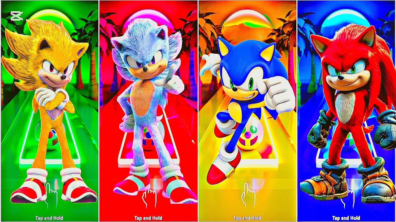 Tiles Hop Sonic Edm Rush