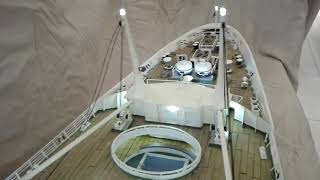 Ss Canberra Scratch-Built 1110 Model Scale By Waterline Models