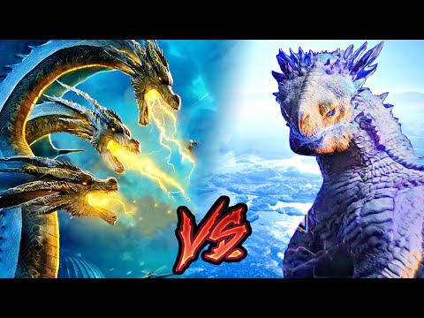 Shimo VS King Ghidorah Kim Kazanır? Godzilla X Kong - Monsterverse