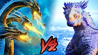 Shimo VS King Ghidorah Kim Kazanır? Godzilla X Kong - Monsterverse