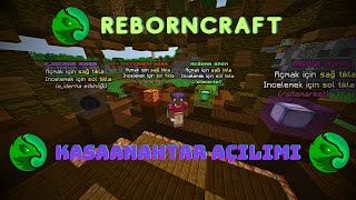 Kasa Anahtarı Açılımı RebornSkyblock | RebornCraft