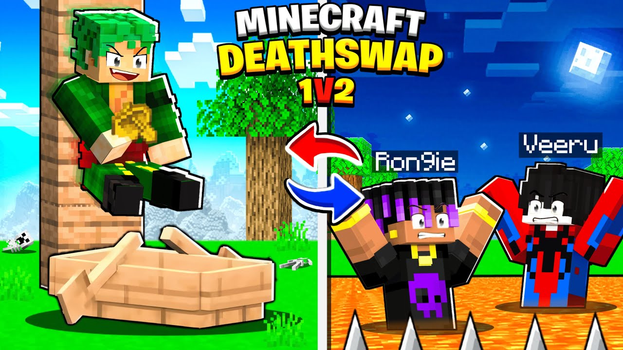 MINECRAFT DEATHSWAP But Chests Are SUPER 😱