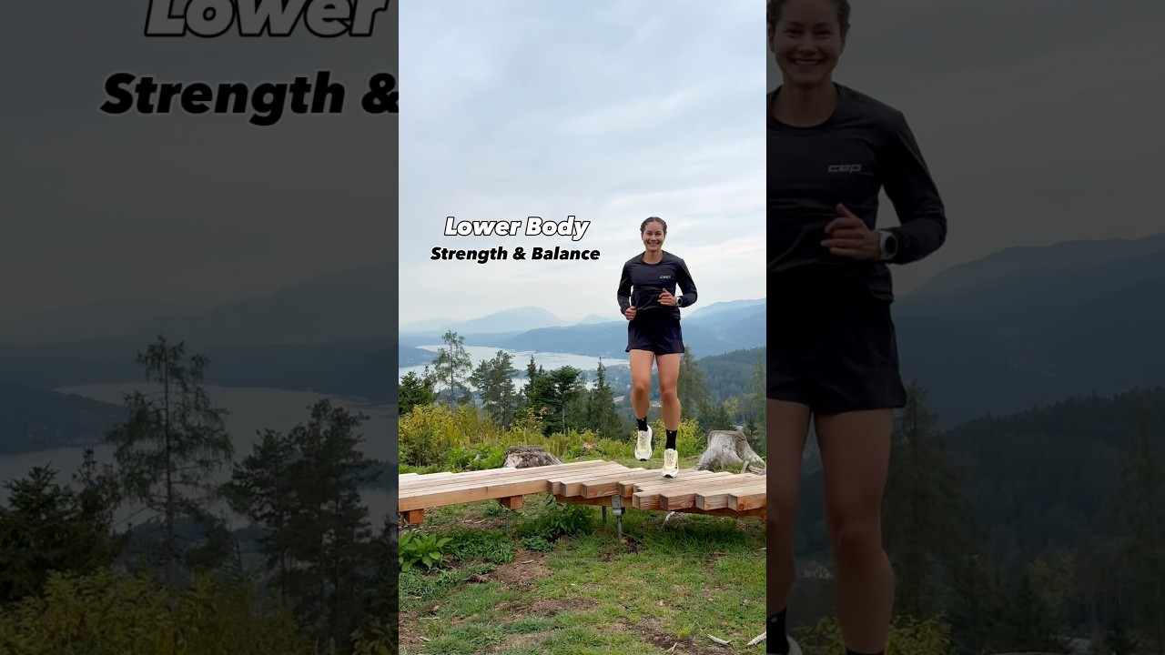 Lower Body Strength & Balance (For Runners) 🔥 #lowerbodyworkout