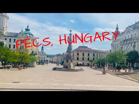 Day Tour in Pécs, Hungary | Explore Hungary with Us | Family Travel Vlog