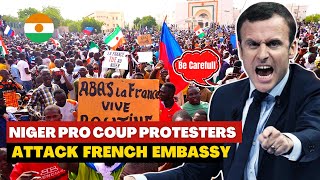 Details Niger Pro Coup Protesters Attack French Embassy. Guide