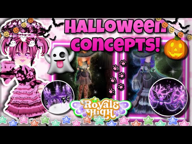 💜NEW HALLOWEEN HALO REVEALED?! + WAVE 1 IS BROKEN! Royale High Campus 3  Royalloween ROBLOX 