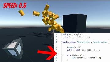 Slow Motion and Fast Forward in Unity 3D (JUST 2 Lines of Code!!!)