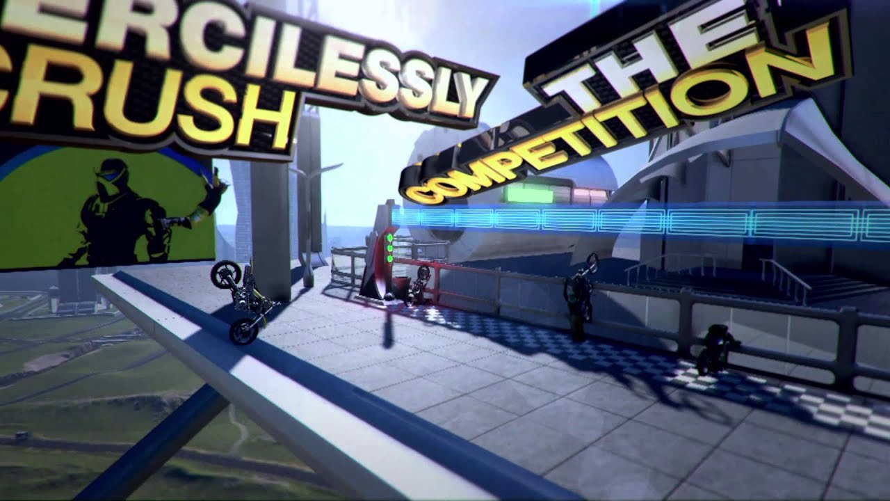 Multiplayer competition - Trials Fusion trailer [DE]