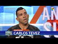 Carlos Tevez: "Yo aprendí de grande a leer"