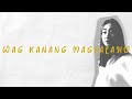 Iyvanne  wag kanang maglalaho official lyrics