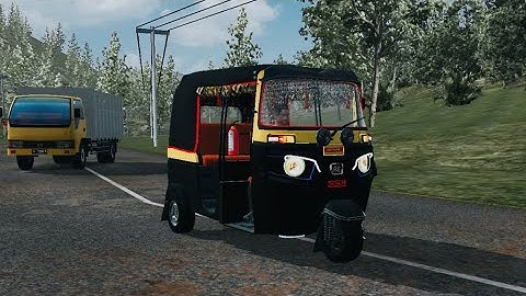 Auto rickshaw Mod In Bus Simulator Indonesia - Bussid Car Mod -  Car Games 3D - Bussid