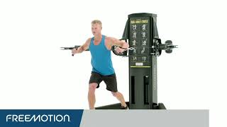 Genesis Dual Cable Cross - Incline/Decline Press