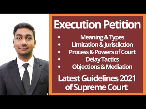 Video: Kan de uitvoerende rechtbank verder gaan dan het decreet?