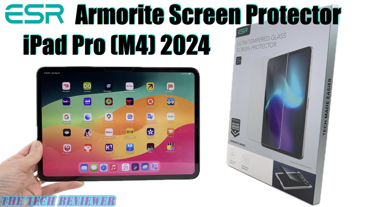 ESR Armorite Screen Protector For 2024 IPad Pro M4 11 Inch esr-armorite-screen-protector-for-2024-ipad-pro-m4-11-inch
