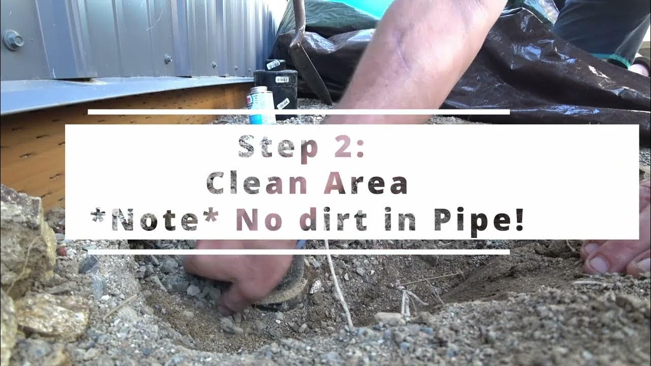 Quick - RV Dump Station Installation - YouTube