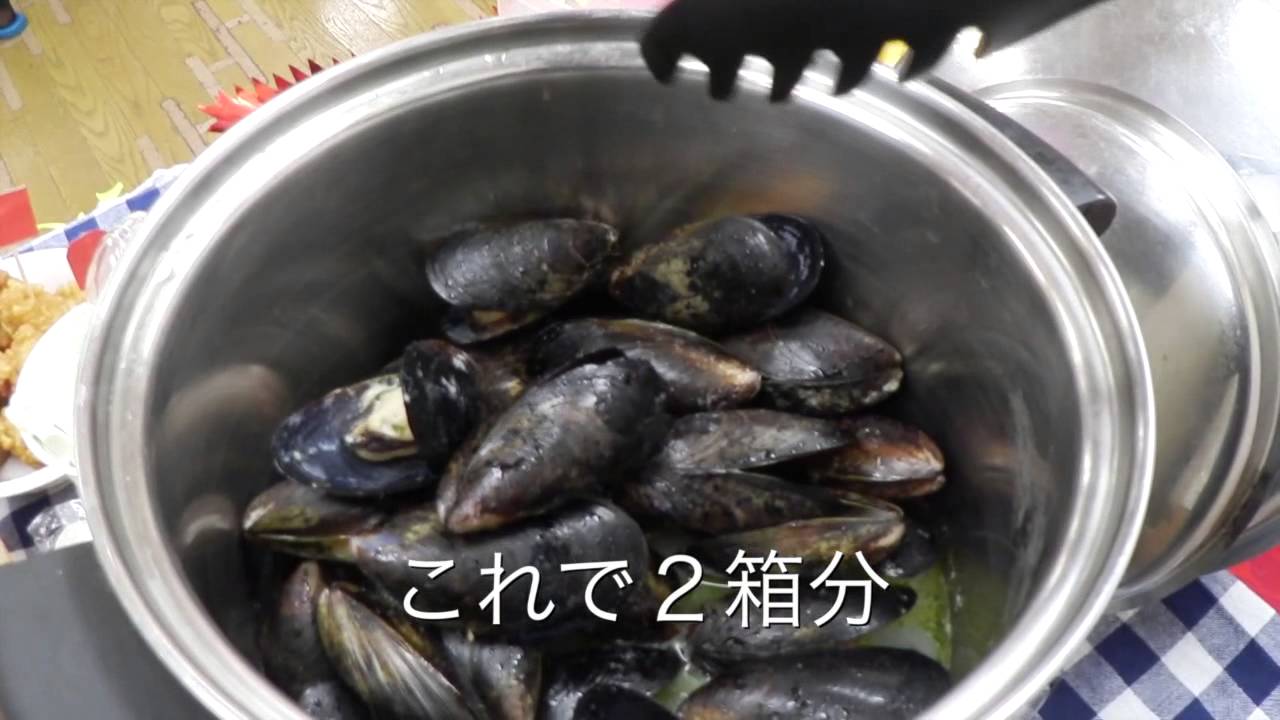 イオンtopvaluの味付けボイルムール貝 Youtube