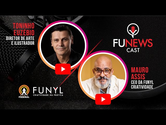 FUNEWSCAST #12 - O CARA QUE ESCREVE COM OS OLHOS!