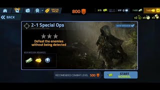 COVER FIRE: OFFLINE SHOOTING GAME | Sniper Ops | Day 2:1 (Special Ops) screenshot 2