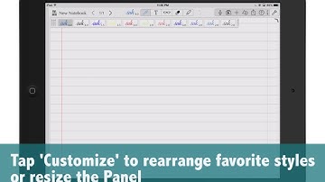 Notes Plus - How to Activate and Customize Favorite Panel