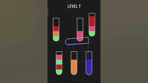 water sort puzzle level 1 2 3 4 5 6 7 8 9 10