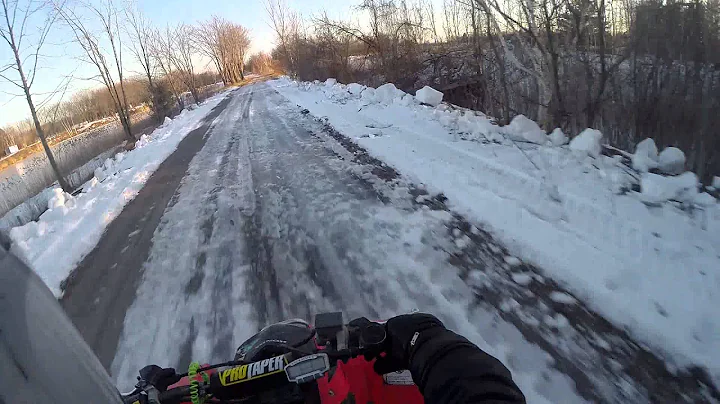honda 450r ride