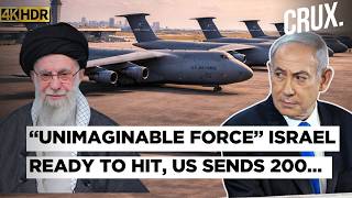 US Ready for Strikes? Refuellers, Cargo Jets at Ben Gurion Airport as Israel threatens Iran |4K